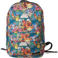 Pokémon Sacs Pokémon Sac à dos pour ordinateur portable All Over Print Bleu Adulte Synthétique Dos