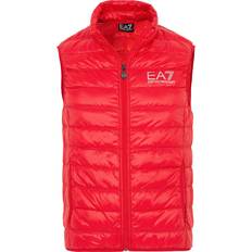 Slim - Uomo Gilet Emporio Armani Gilet EA7 - Rosso