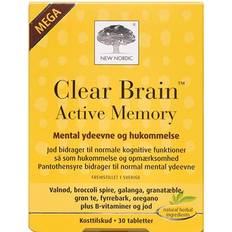 New nordic clear New Nordic Clear Brain Active Memory 30 stk