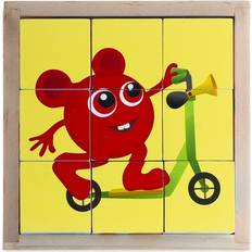 Knoppussel Teddykompaniet The Bubbles Block Puzzle 9 Bitar