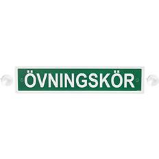 Övningskörningsskylt biltillbehör Formac Övningskörningsskylt (Sugpropp)