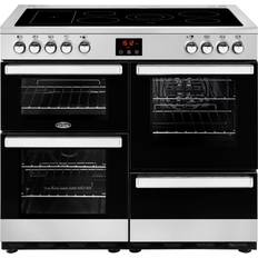 Belling 100cm Ceramic Cookers Belling Cookcentre 100E Silver