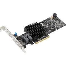 ASUS Cartes de Contrôle ASUS PIKE II 3108-8i/16PD Canal SATA 6Gb/s SAS 12Gb/s Profil Bas RAID 0, 1, 5, 6, 10, 50, 60 - PCIe 3.0