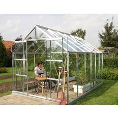 Sokkel drivhus Vitavia Uranus 9.9m² Aluminium Glas