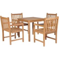 4 Patio Dining Sets vidaXL 44999 Patio Dining Set, 1 Table incl. 4 Chairs