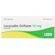 Loratadin Loratadin Orifarm 10mg 100 st Tablett