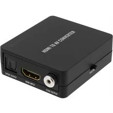 Scart hdmi f f adapter Deltaco SCART-HDMI F-F Adapter