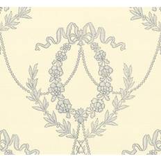 Lim & Handtryck Hovkonditoriet - White/Light Blue (x121-41)