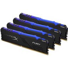 HyperX 64 GB RAM Memory HyperX Fury RGB DDR4 3000MHz 4x16GB (HX430C15FB3AK4/64)