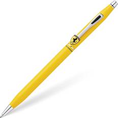 Yellow Ballpoint Pens Cross Scuderia Ferrari Matte Modena Yellow Lacquer Rollerball Pen