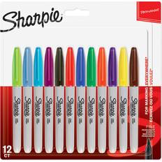 Sharpie Fine Point Permanent Markers 1mm 12 Pack