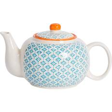 Hand Painted Teapots Nicola Spring Leaves Teapot 0.82L