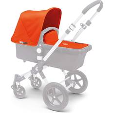 Gray Seat Fabrics Bugaboo Cameleon3 Tailored Fabric Set Extendable Sun Canopy