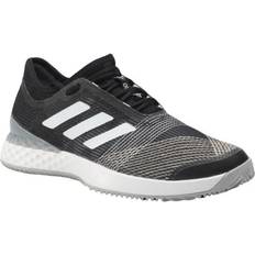 38 ⅔ - Herre Racketsportsko Adidas Adizero Ubersonic 3.0 Clay M - Core Black/Ftwr White/Light Granite