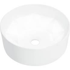 vidaXL Lavabo 36x14 cm Céramique Blanc