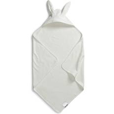 Babyhanddukar Elodie Details Badcape Vanilla White Bunny