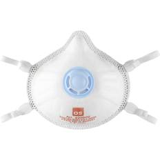 Engangsbruk - FFP3 Munnbind & Åndedrettsvern Otto Schachner 420900 Dust Mask FFP3-V NR D 5-pack