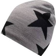 Estrellas Gorros Molo Colder Star Beanie Black/Grey Unisex