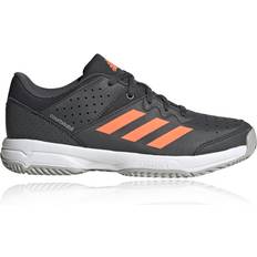 Scarpe da sport con racchetta adidas Junior Court Stabil - Grey Six/Signal Coral/Grey Two