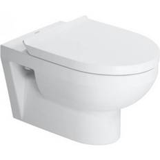 Siphon S dissimulé Toilettes à Eau Duravit No.1 Cuvette suspendue avec abattant WC, 45620900A1, blanc