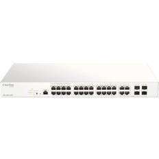 D-Link Gigabit Ethernet (1 Gbit/s) - PoE+ Switcher D-Link DBS-2000-28MP