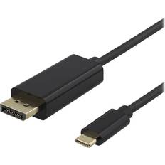 Usbc til displayport Deltaco USB C-DisplayPort M-M 1m