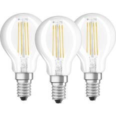 Osram LED-hehkulankalamppu E14 4 W lämmin valk. 3 kpl