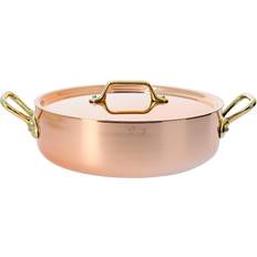 Sartenes para saltear De Buyer Inocuivre Brass Handles con tapa 1.8 L 20 cm