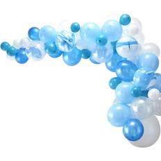 Christmas Balloon Arches Ginger Ray Balloon Arch Kit Blue/White 70-pack