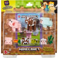 Grise Actionfigurer Mattel Minecraft Comic Mode Baby Animals 3-Pack