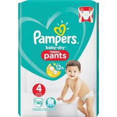 Pampers baby dry 4 Pampers Baby Dry Nappy Pants Size 4