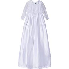 Jocko Satin Dopklänning - Vit (381642)