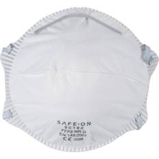 EN 149 Munnbind & Åndedrettsvern Safe On 60190 Dust Mask FFP2 2-pack