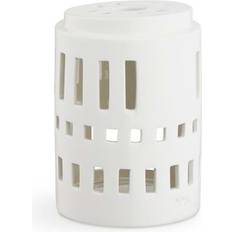 Blanc Porte-bougies Kähler Urbania Maison À Bougie, Little Tower - Blanc Porte-bougie 11.5cm