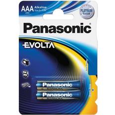 Panasonic Evolta aaa Batterie à usage unique Alcaline 1,5 v 2 pièce(s) Bleu aaa (LR03EGE/2BP)