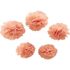 Pom Poms on sale Ginger Ray Pom Pom Pastel Pink 5-pack