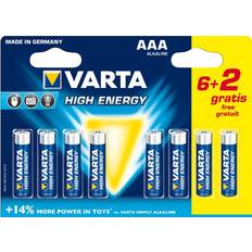 Varta High Energy AAA 6 2pcs batería no-recargable