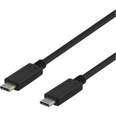 Usb 10g Deltaco 3A 60W USB C-USB C 3.1 (Gen.2) 0.5m