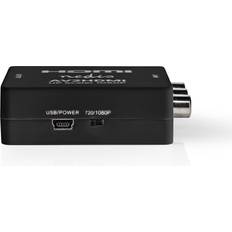 Rca til hdmi converter Nedis 3RCA-HDMI F-F Adapter