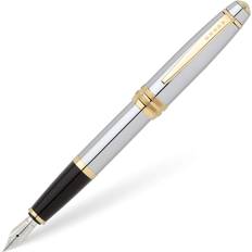 Silver Fountain Pens Cross Bailey Medalist Fountain Pen