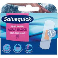 Resistente al Agua Apósitos Salvequick Tiritas Aqua Block 18uds