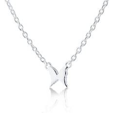 Gynning Jewelry Smycken Gynning Jewelry Petite Papillion Necklace - Silver