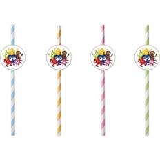 Tallrik babblarna Straws Babblarna 8-pack