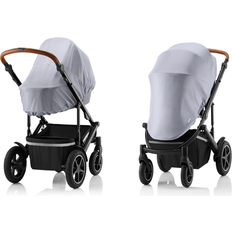 Silbrig Kinderwagenschutz Britax Myggnät Smile