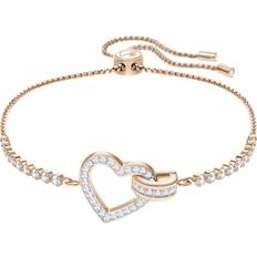 Swarovski Lovely Bracelet - Rose Gold/White