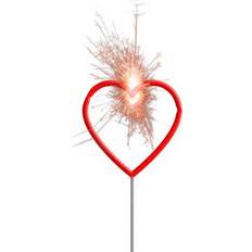 Christmas Photo Props, Party Hats & Sashes Folat Sparkler Hearts Red