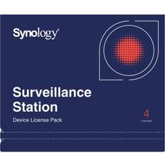 Kantoorsoftware Synology Surveillance Camera License Pack 4