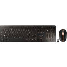 Cherry Ensemble Sans Fils Compact QWERTY Noir