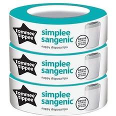 Plastica Sacchetti per pannolini Tommee Tippee Ricarica per Samplee 3 Pz