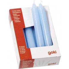 Sininen Syntymäpäiväjunat Goki Candles Blue 10 pcs